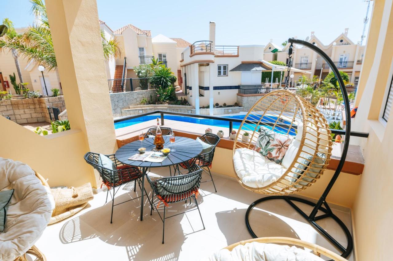 Amazing Renovated Pool View Apt, Aircon, 2 Min To Fanabe Beach Адехе Экстерьер фото