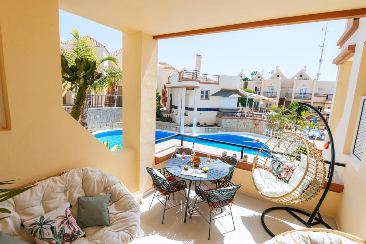 Amazing Renovated Pool View Apt, Aircon, 2 Min To Fanabe Beach Адехе Экстерьер фото